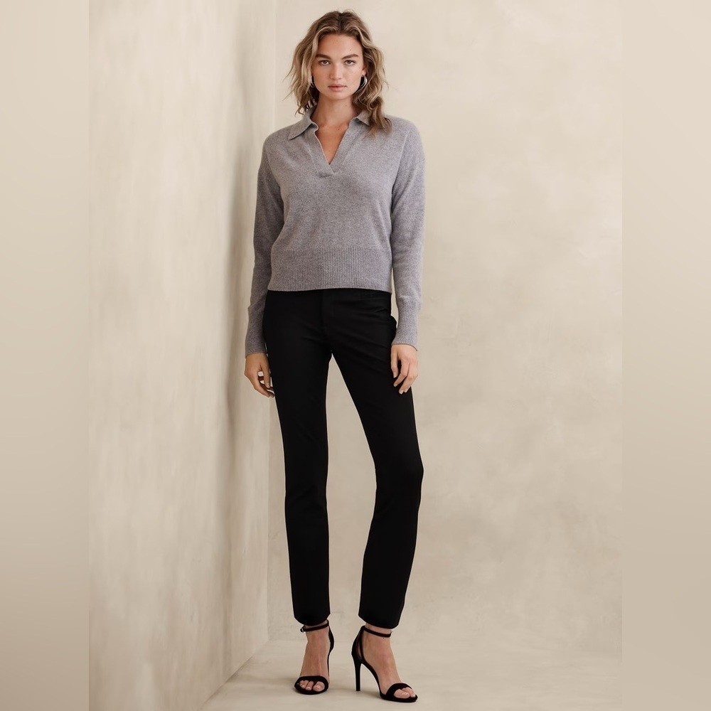 NWT! Banana Republic Black Sloan Slim Pants - Multiple Sizes🧡